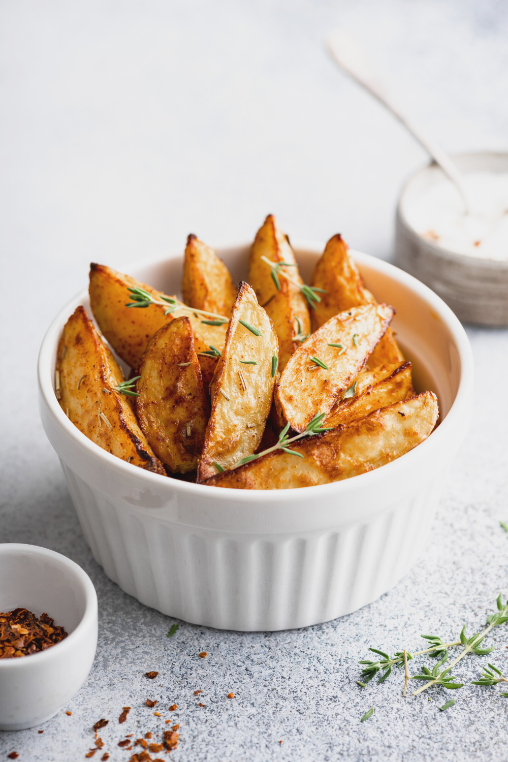 Oven Baked Potato Wedges in 6 Steps