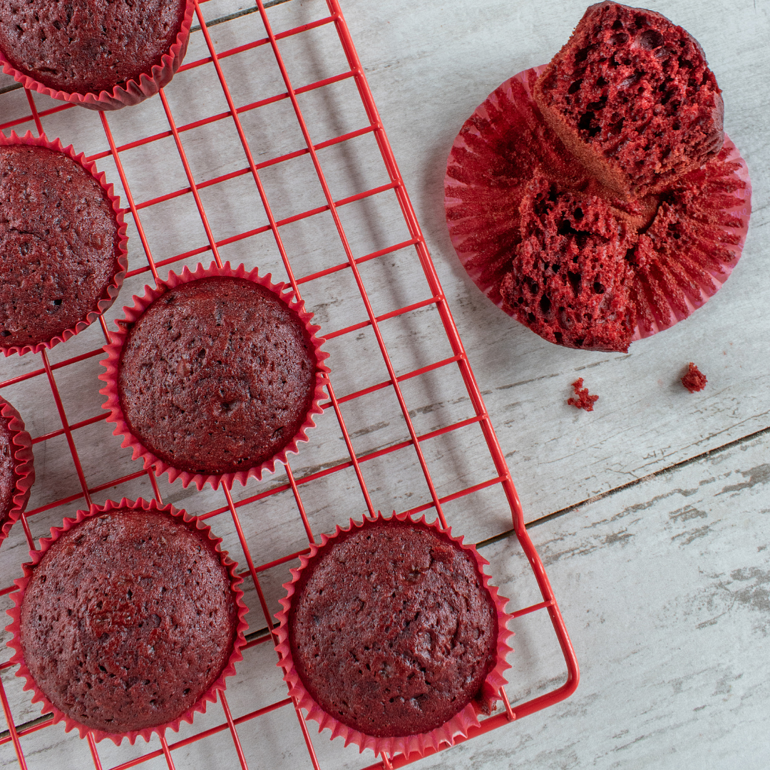Quick and Easy Red Velvet Cupcakes