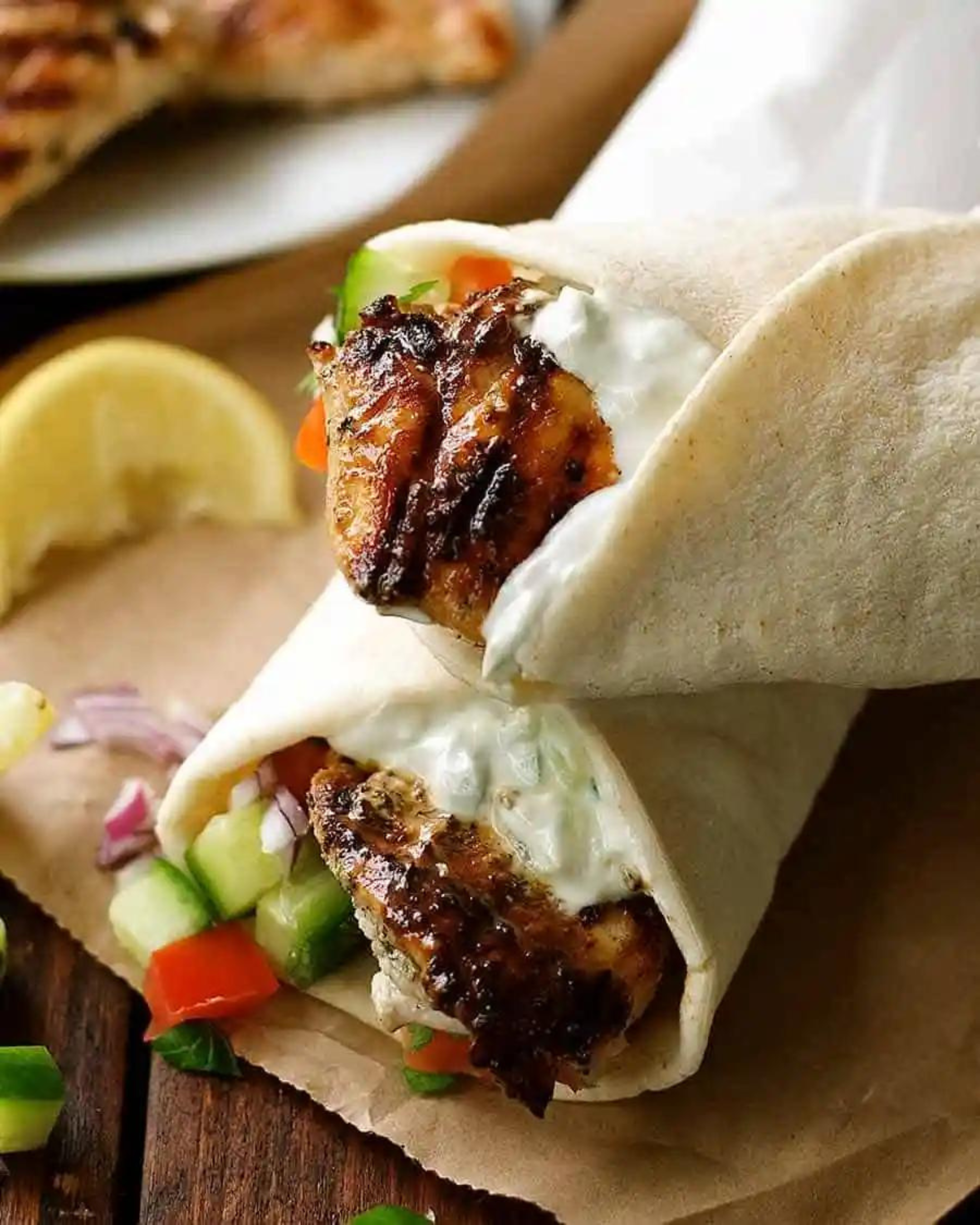 Greek Chicken Gyros recipe