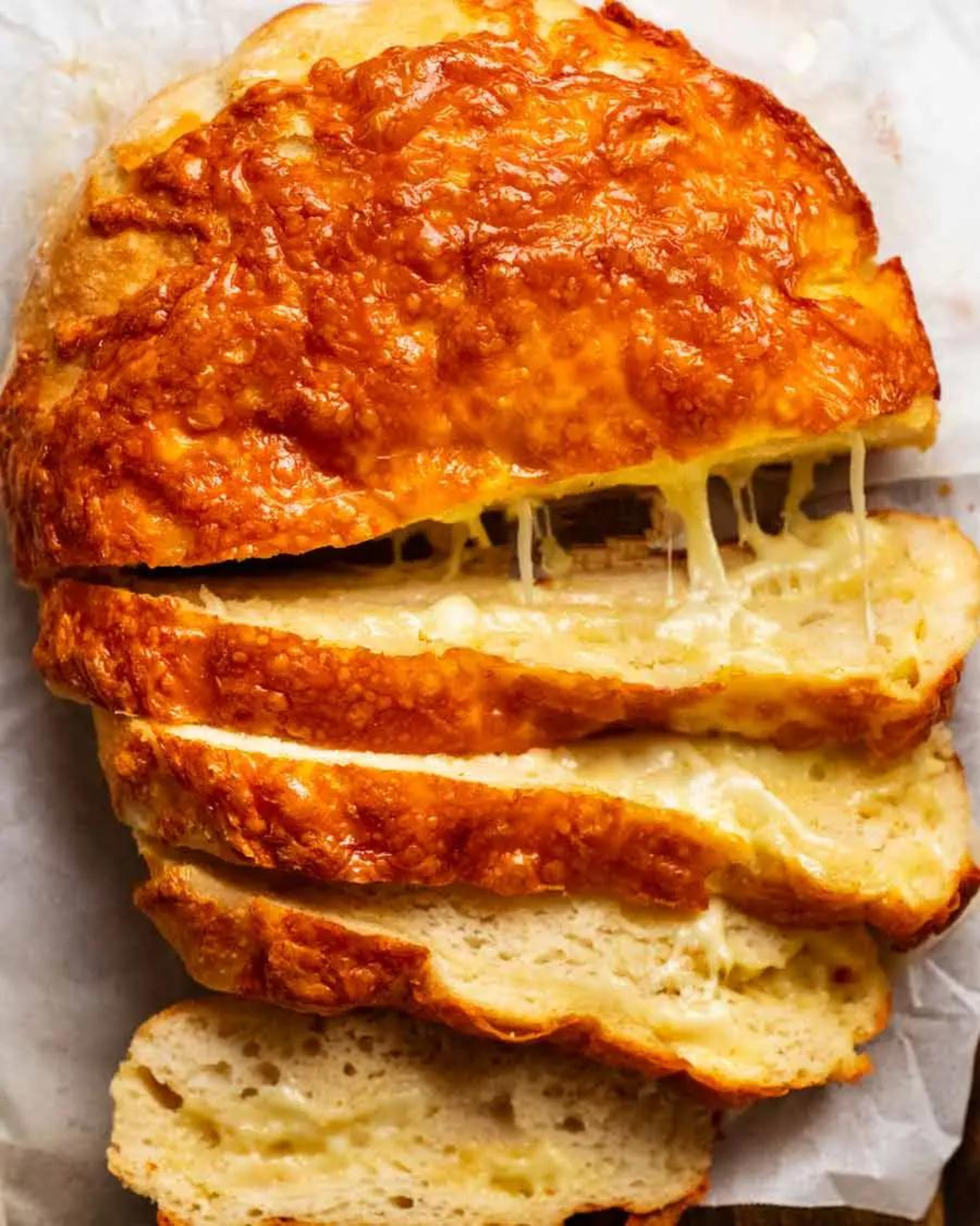 Cheese Bread no knead!